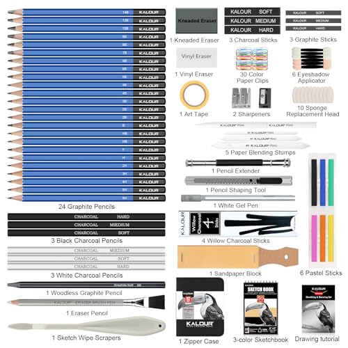 Kit de dessin complet 112 pièces, le cadeau idéal pour débutant - 7