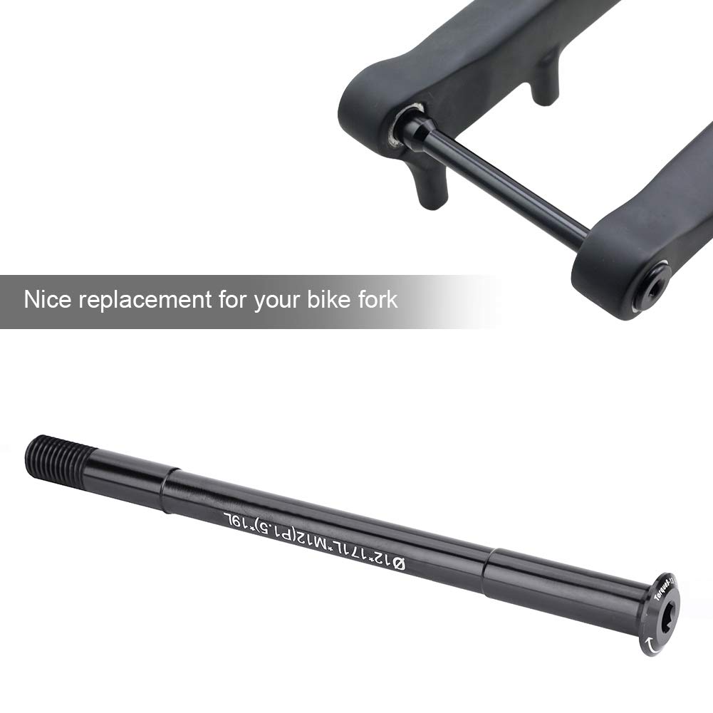 Dilwe - Eje de horquilla para bicicleta, aleación de aluminio, para bicicleta de carretera, bicicleta de montaña