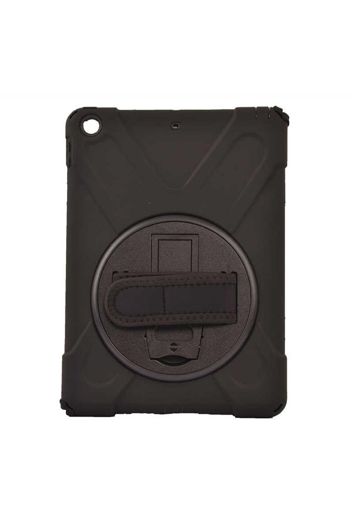 CONSTRAIN - iPad ile Uyumlu 9.7 2017 (5.Nesil) Kılıf Defender Tablet Silikon - Siyah