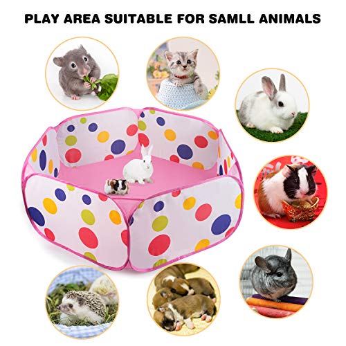 image for Casifor Guinea Pig Cage Rabbit Cage Indoor with Mat Playpen Perfect Si