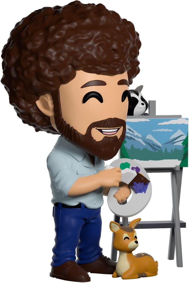 Youtooz Bob Ross and Friends 5" Vinyl Figure Bob Ross Collection