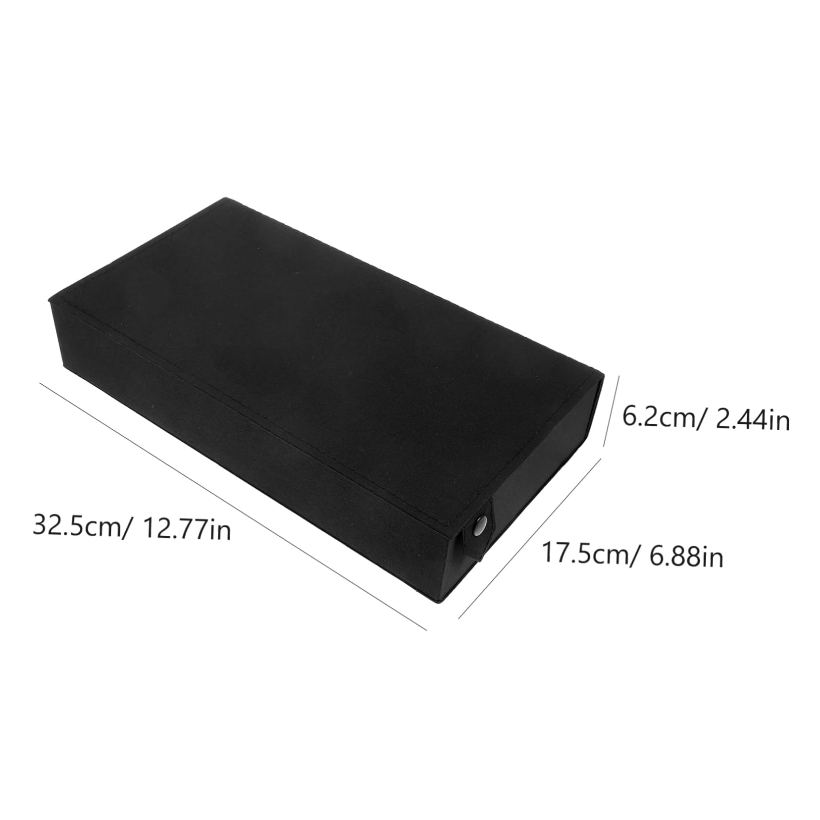 Beavorty Glasses Display Box 5 Compartment Dustproof Storage Case Soft Fabric Glasses Organizer Home Decor