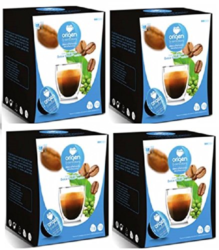 Cápsulas Compatibles Dolce Gusto®* Origen Sensations Descafeinado 64 bebidas