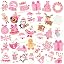 Pink Xmas Pins