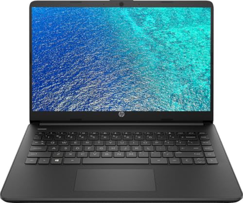 Image of HP 14 inch Micro-Edge Touchscreen Laptop, AMD Ryzen 3 Processor Up to 3.75GHz, 8GB DDR4 Memory, 256GB SSD, Ultra-Fast WiFi, Windows 11 OS, Ebony Black (Renewed)