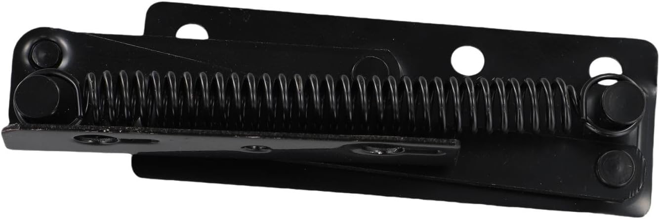 2-Pack Adjustable Angle Sofa Bed Hinge Mechanism, 3-Position Steel Hardware for DIY Furniture Repair, Black