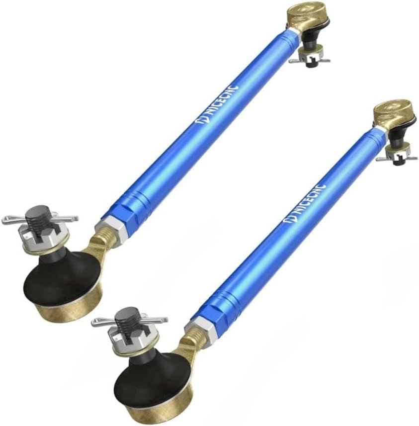 Tie Rod Set Fit For Blaster 200 YFS200 1988-2006 ATV Motorcycle Accessories Aluminum#2XJ-23831-01-00#1UY-23841-01-00(Blue)