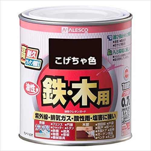 カンペハピオ 油性ウレタンガード(油性つやあり) 0.7L こげちゃ色