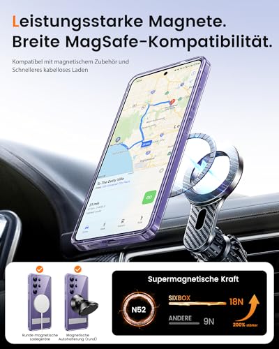 Coque Samsung S26 Ultra Magnétique avec Support et Protection Caméra