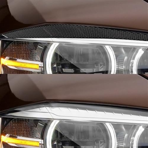 Sourcil phare voiture pour X6 E71 accessoire look sport route - 6