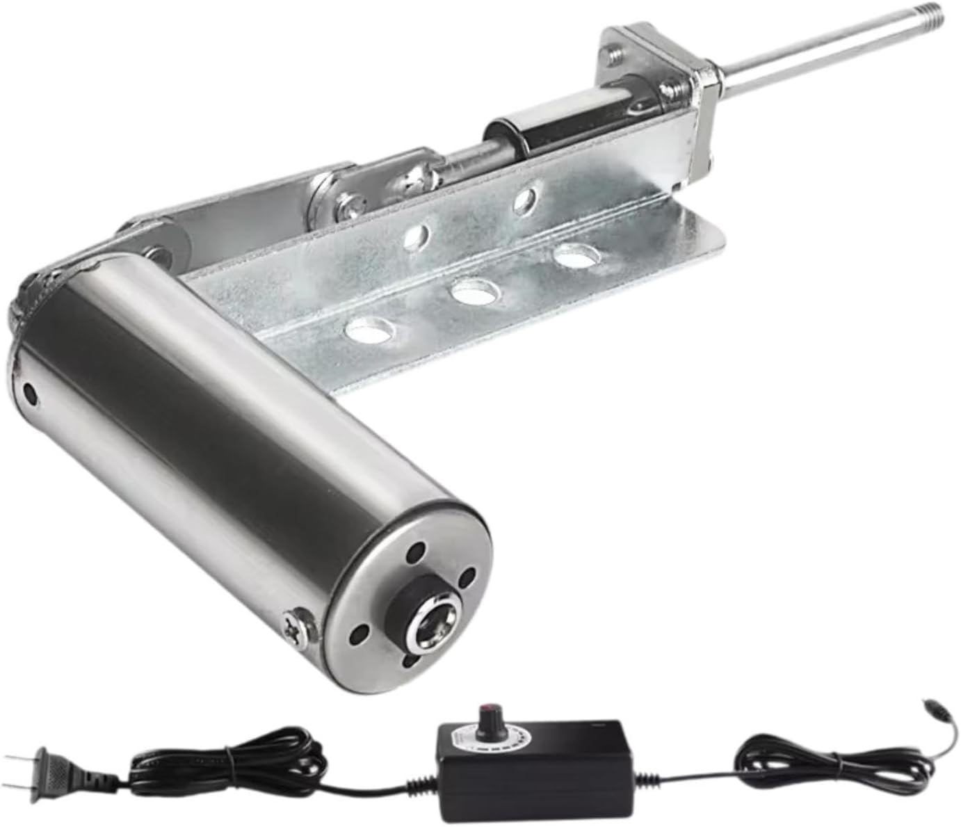 Amagogo Reciprocating Cycle Linear Actuator DC 3-12V Mini Telescopic 39mm Stroke DC Motor for DIY Equipment Home Workshops