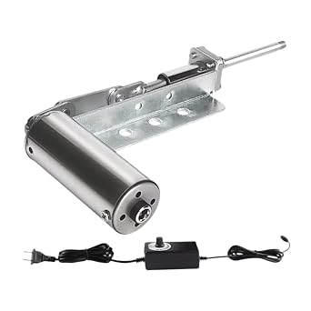 Amagogo Reciprocating Cycle Linear Actuator DC 3-12V Mini Telescopic 39mm Stroke DC Motor for DIY Equipment Home Workshops
