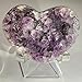 HQRP-Crystal 2-3/8" Acrylic Display Stand Pedestal for Crystal Heart / Slice / Slab and other Stones