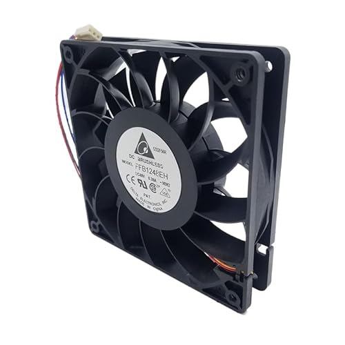 Senlifang para Ffb1248eh 12 cm, 120 mm, 1225 12025 120 x 120 x 25 mm, 48 V, 0,38a Ventilador de refrigeración