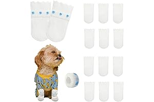 12-Pack Watertight Dog Rain Booties