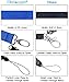 Wisdompro Office Lanyard, 5 Pack 23 inch Quick Release Neck Lanyard Strap with Detachable Buckle, Oval Clasp, String Loop for ID Badges, Keys, Keychains, USB Flash Drives, Phones - 5 Assorted Colors