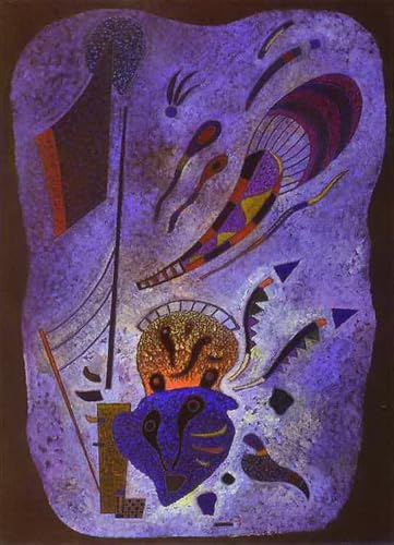 Peinture Wassily Kandinsky Twilight abstrait pour salon moderne