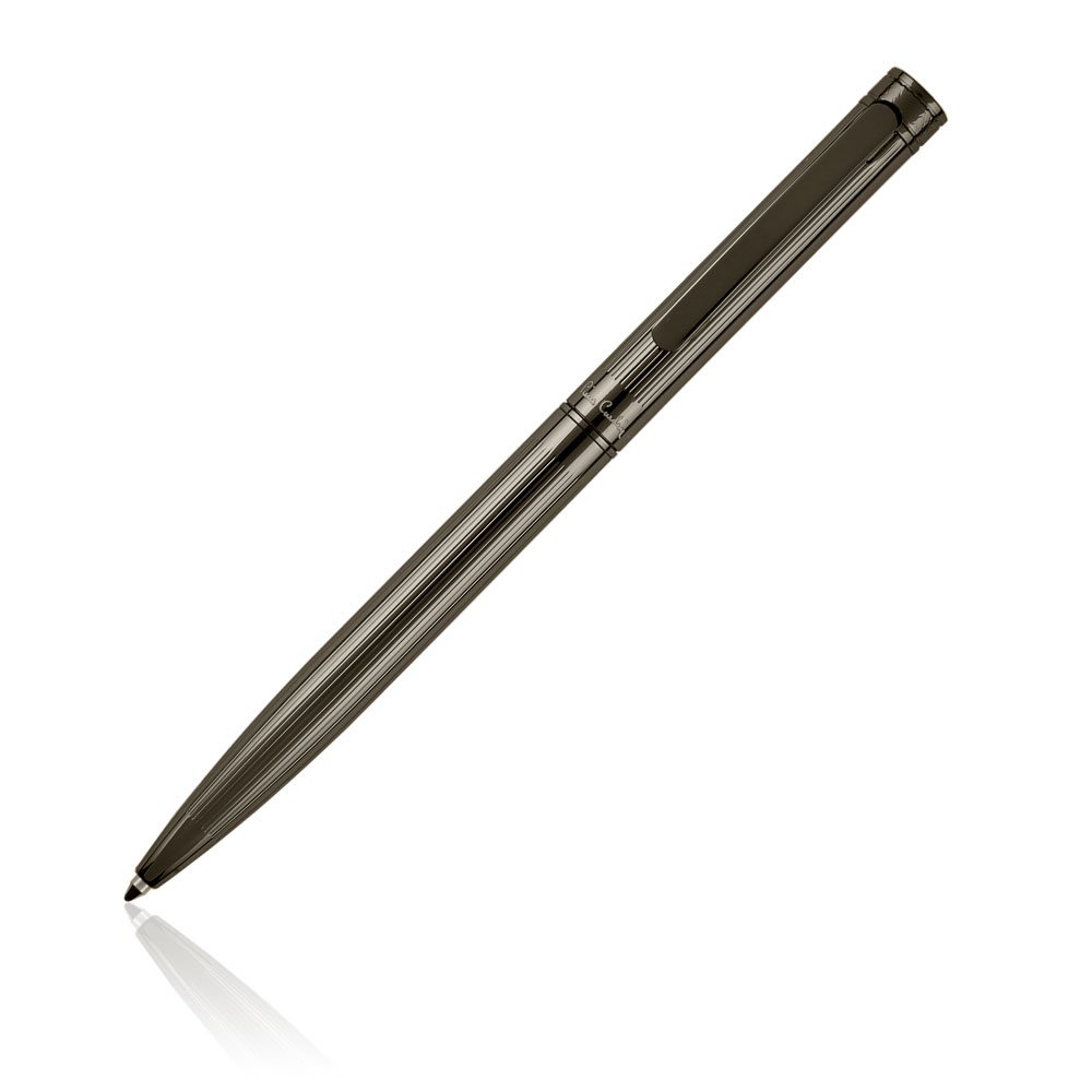 Pierre Cardin® RENEE Set aus Kugelschreiber und Rollerball Pen mit Gravur | Premium Stift Etui | edel | personalisiertes Geschenk | Namen | graviert | Jahrestag | Geburtstag (Gunmetal)