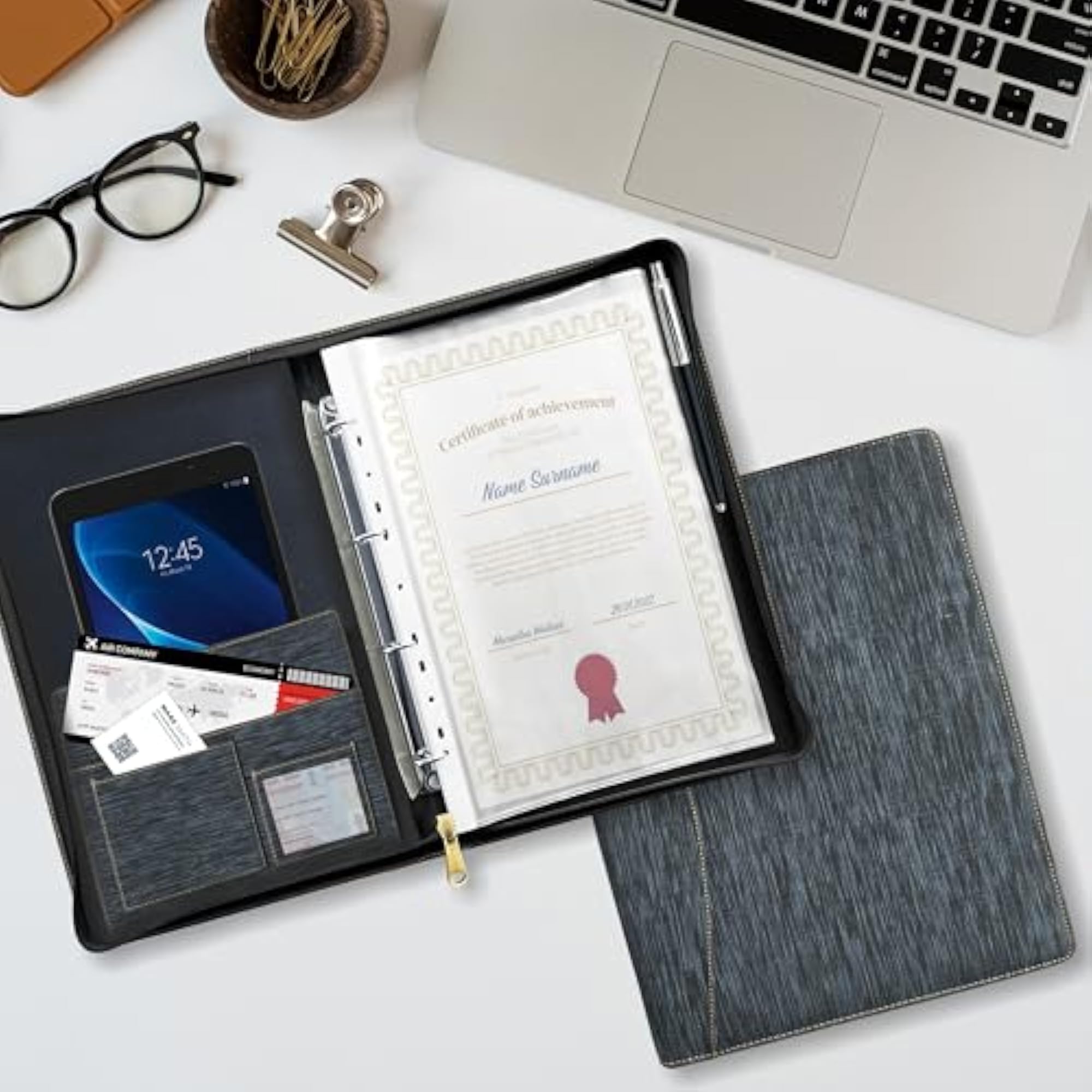 Multipurpose Portfolio File Folders for Documents Holder