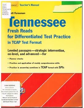 Paperback Teacher's Manual TENNESSEE Fresh Reads for Differentiated Test Practice In TCAP Test Format Grade 5 Book