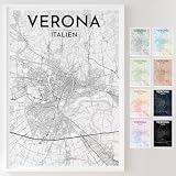 Mapdify Verona personalisiertes Stadtposter, dein 