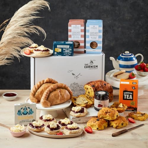 The Cornish Company Sweet & Savoury Hamper - Traditional Cornish ...