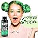 RAW Super Green Demi-Permanent Hair Color, Vegan, Free from Ammonia, Paraben & PPD, lasts over 45 washes, 4oz