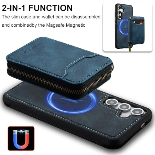 Étui marron Samsung Galaxy S23 Ultra pour simplifier vos déplacements avec sa fermeture éclair - 2