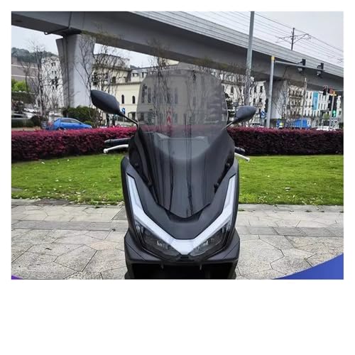 Pare-brise PCX 160 et 125 version 2025-2026 déflecteur de vent noir gris de 66 cm