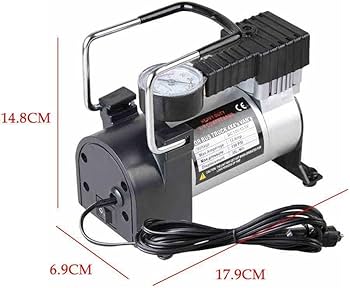 ★タイヤポンプ 車 150PSI タイヤインフレータ エアコンプレッサー 空気圧 Amazon | 12V 200 PSI ヘビーデューティー デラックス メタル エア