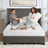 MATERESSES Gel-Matratze für Doppelbett, Memory-Schaum, mittelfest und gute Unterstützung,...