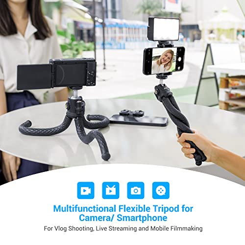 Image of JJC Flexible Mini Tripod Octopus Stand for Sony ZV-1F ZV-1 Canon M50 G7X