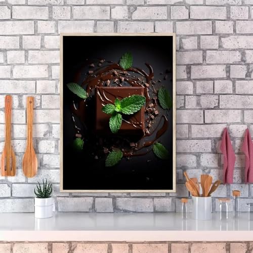 Impression sur toile de nourriture 30x45cm pour decoration murale de restaurant et cuisine sans cadre