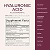 Nature's Bounty Vitamin C and Hyaluronic Acid Supplement, Supports Glowing Skin, Immune Function & Collagen Production, 120 Capsules - 60 Day Supply, Optimal Solutions Supplements for Skin Health