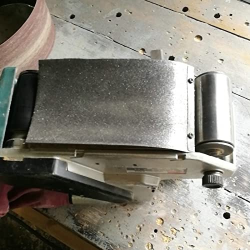 Miniatura 8 de Cinta de lubricación para lijadora de tela de grafito y carbono, abrasiva, resistente al calor, almohadilla de grafito (ancho 11.811 in)