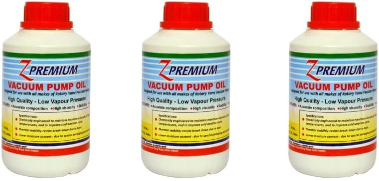 - ZPremium Vacuum Pump Oil 500 ml - (5 pc)