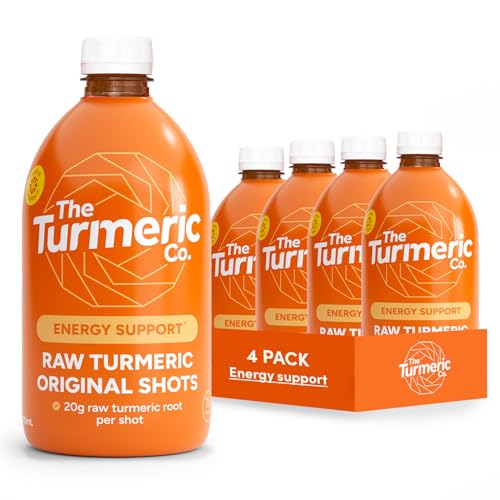 The Turmeric Co. Fresh Turmeric Shots | 28 Shots | Daily Hea