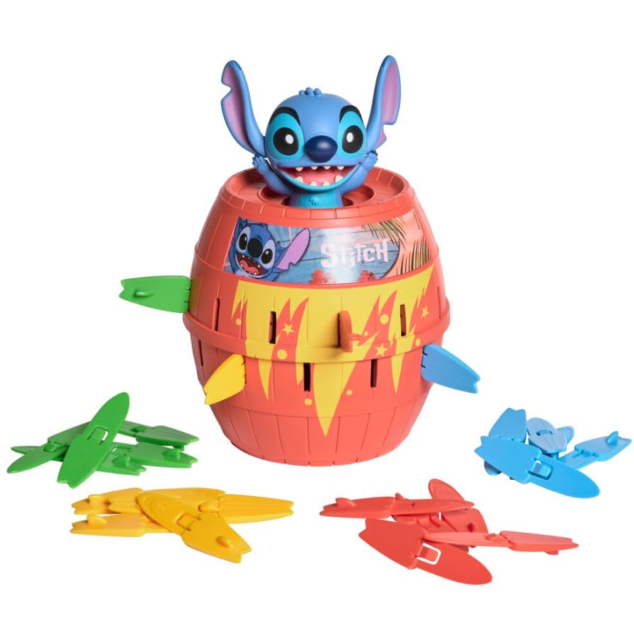 TOMY Disney Pop Up Stitch Action Board Game, Fun Family and Kids Game for Ages 4+, Preschool Children’s Game for Boys Girls, and Adults - Image 4