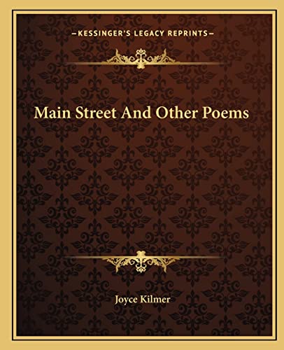 Main Street And Other Poems