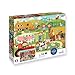 Produktbild Calypto 3907702 Bauernhof & Stadt, 2x24 Puzzle-Set mit Soft-Touch, Kinderpuzzle mit großen Teilen und samtiger Oberfläche inkl. Puzzleposter, für Kinder ab 3 Jahren, Markt, Farm, Tiere