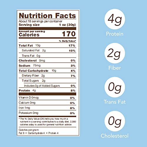 Feridies Jumbo Lightly Salted Cashews - 18Oz Vacuum Sealed Tin - Gmo Free And Kosher #TOP2