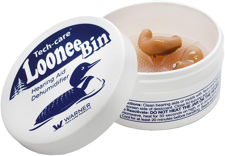 Tech-care Loonee Bin Hearing Aid Dehumidifier Drying Jar