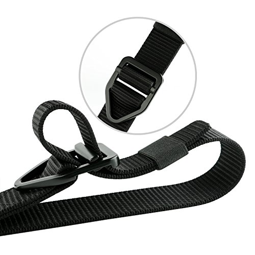 Jasgood Tactical Heavy Duty Reinforced Nylon Belt For Men Adjustable Military Webbing Belt Strap With Metal Buckle #TOP3