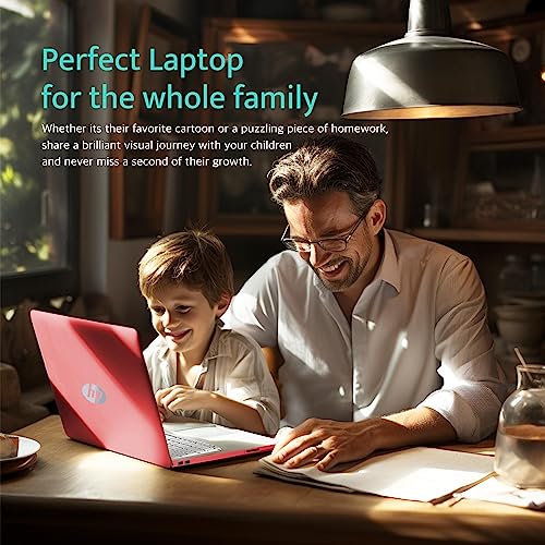 Hp 2022 Pavilion 15.6" Hd Laptop Computer, Intel Dual-Core Pentium Processor, 8Gb Ram, 256Gb Ssd, Hd Webcam, Intel Uhd Graphics 605, Bluetooth, Usb-C, Windows 10 S, Red, 32Gb Snowbell Usb Card #TOP6