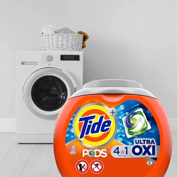 New 381928 Tide Pods 3 in 1 Ultra Oxi 43 Ct (4-Pack) Laundry Detergent Cheap Wholesale Discount Bulk Cleaning Laundry Detergent Hour - Image 2