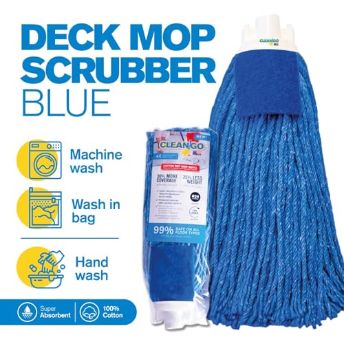 Cleango String Mop 100% Cotton, 43