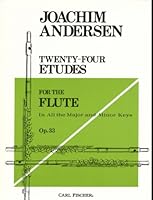 Twenty-Four Etudes for Flute, Op. 33 0825808030 Book Cover