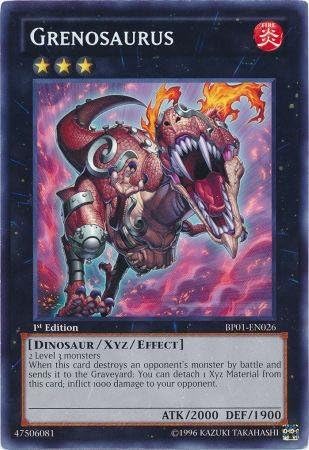 YU-GI-OH! – Grenosaurus (BP01-EN026) – Battle Pack: Epic Dawn – 1ª Edición – Raro YU-GI-OH! – Grenosaurus (BP01-EN026) – Battle Pack: Epic Dawn – 1ª Edición – Raro