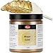 Produktbild Viva Decor Maya Gold 250ml (Gold) - Metallic-Acrylfarbe für kreative Werke auf Holz, Glas und Porzellan. Stoßfest, wischfest und wetterfest für glänzende Metall- / Metallic Effekte
