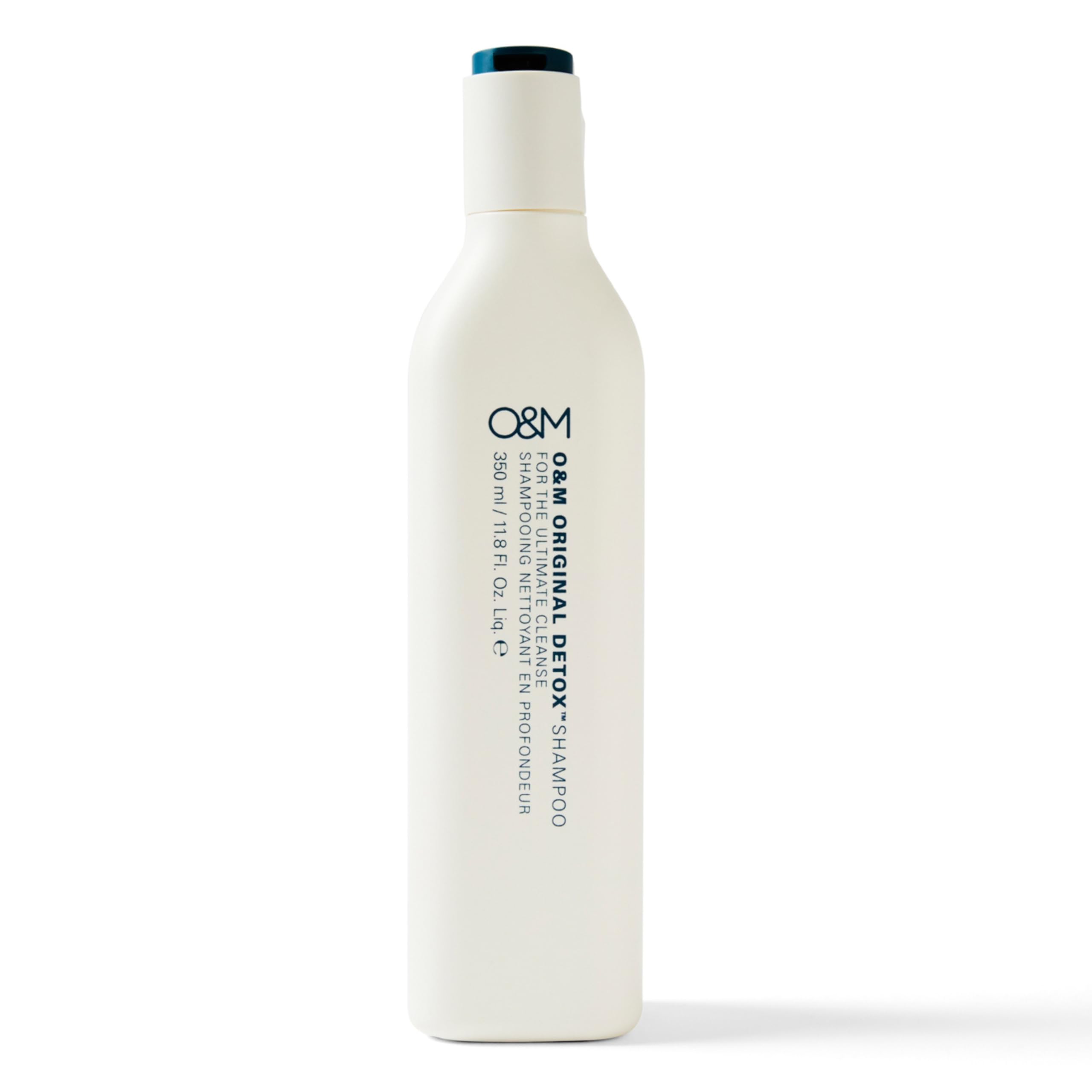 O&M Original Detox Shampoo (350 ml) - Deep Cleansing Shampoo for Fresh & Nourished Hair - Free from Sulphates, Parabens & Silicones - Vegan, Made in Australia